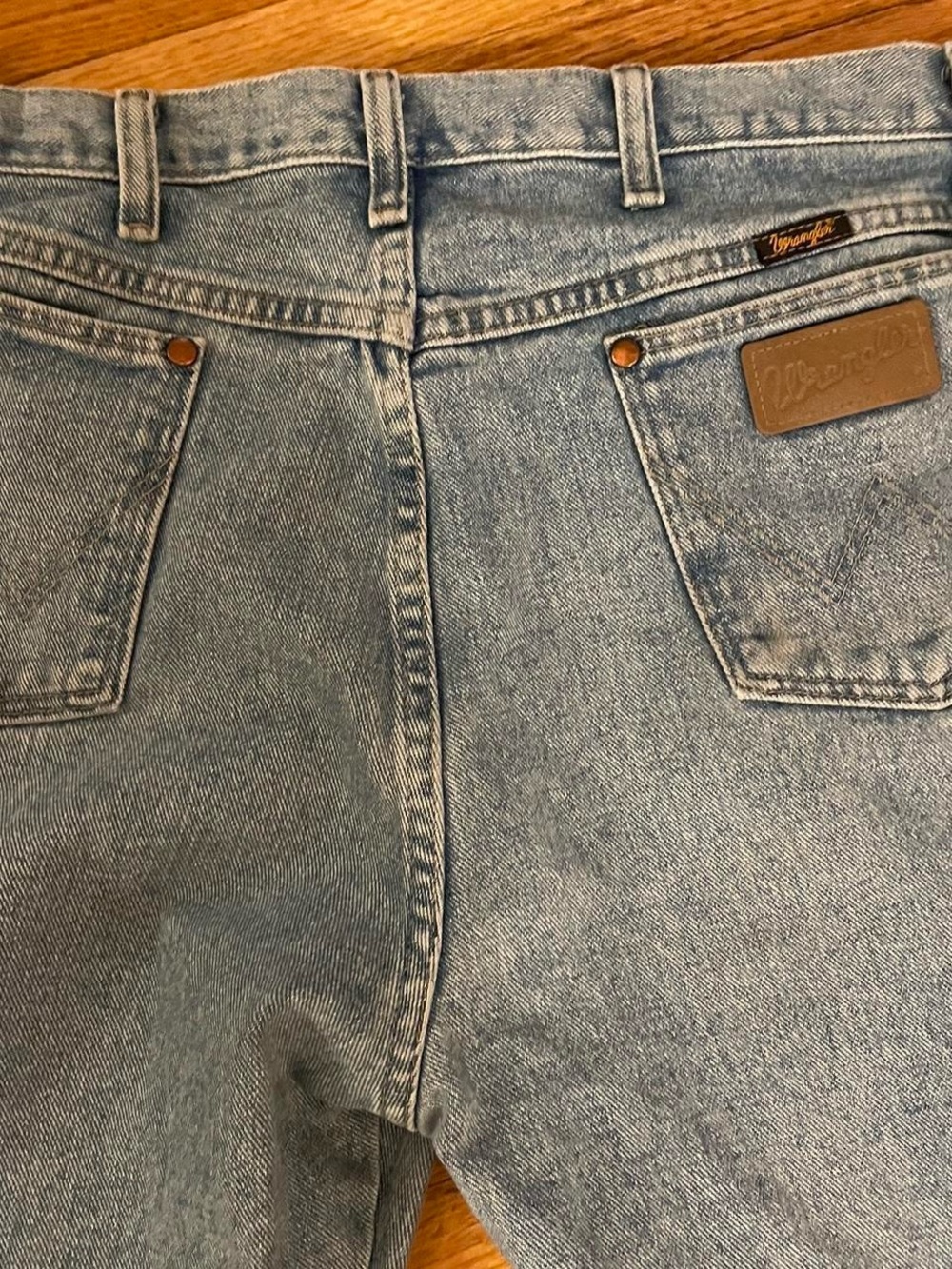 Vintage 90’s Wrangler Denim Jeans 36/32 - Picture 3 of 4